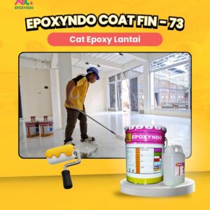 New arrivals epoxyndo coat fin 73 cat epoxy self leveling paint resin lantai pabrik (20 kg)