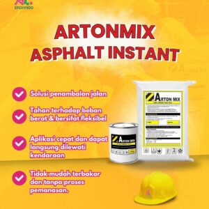 aspal dingin instan coldmix | arton mix asphalt instant tipe c coldmix 20kg