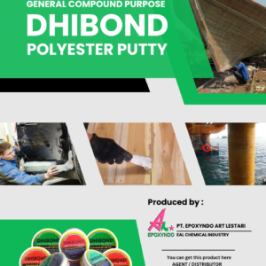 dhibond polyster putty general compound purpose